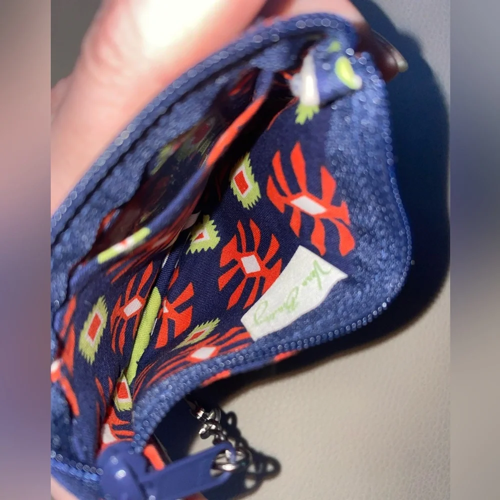 Vera Bradley Sun Valley Keychain ID Wallet NWOT